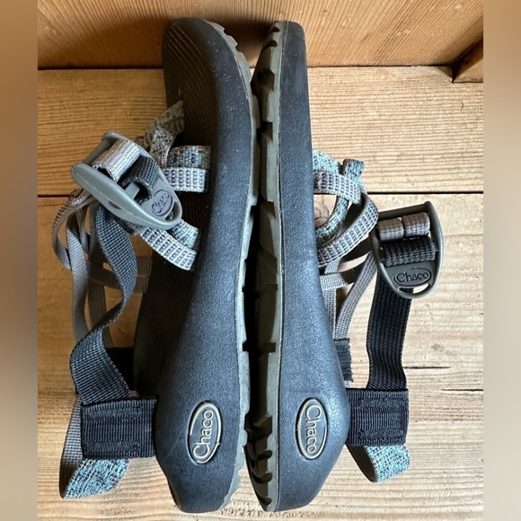 Chaco Women's Sport Hiking Beach Outdoor Strappy ZX2 Sandals Aztec Blue … - Picture 6 of 7